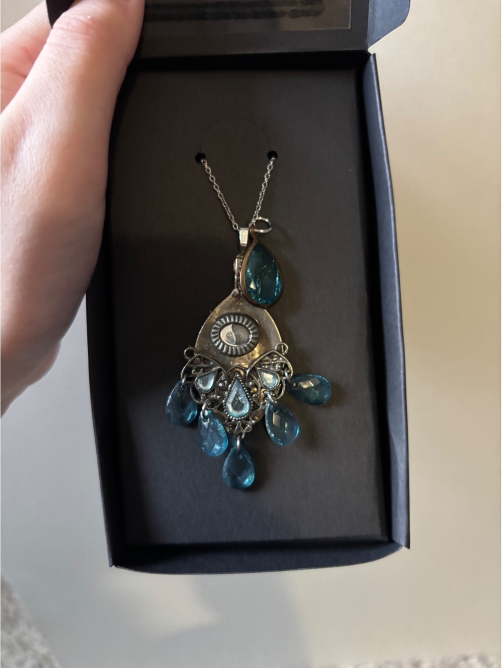 Frosted Tears necklace